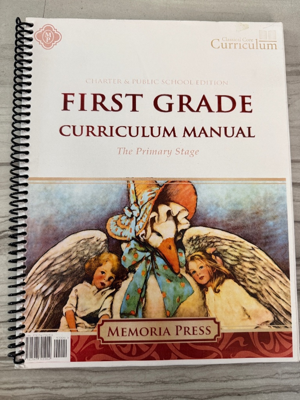 First Grade Curriculum Manual - White & Multicolor